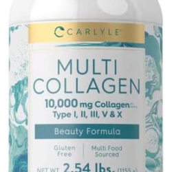 Carlyle Multi Colágeno Em Pó 40 Onças | Mg | Tipo I, Ii, Ii