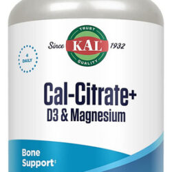 Kal Cal-citrate +, Citrato De Cálcio Plus Vitamina D-3 E 50