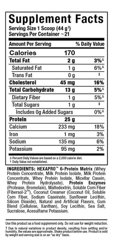 Allmax Hexapro, Baunilha Francesa - 2 Lb - 25 Gramas De Prot - Imagem 5