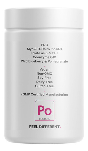 Suplemento Codeage Pqq Ovarian Harmony+ - Pqq (pirroloquinol - Imagem 8