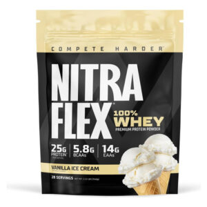 Proteína De Soro De Leite De Baunilha Nitraflex De Esporte G