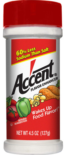 Realçador De Sabor Ac'cent All Natural 133ml 60% Menos Sódio