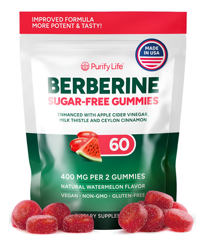 Gommies Complexos De Berberina Keto (sem Açúcar) Com Canela,