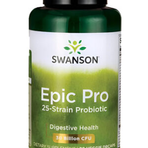 Swanson Probiótico Swanson Epic-pro 30b Ufc Saúde Digestiva