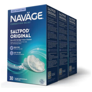 Pacote De Saltpod Navage 3 30 Pacotes (90 Saltpods) Apenas O