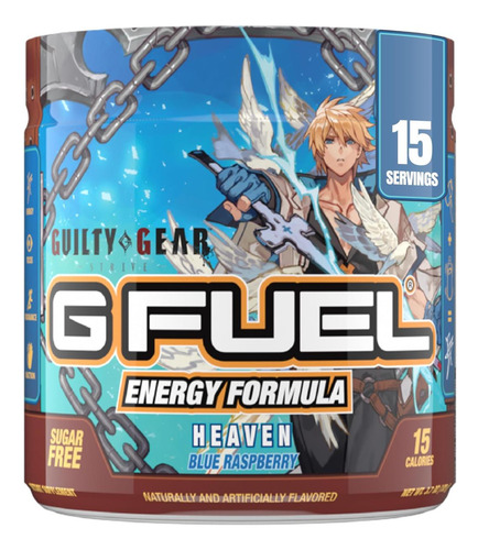 G Combustível Guilty Gear Heaven Energy Drink Pó, Mix De Caf