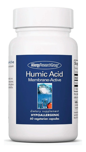Suplemento De Ácido Húmico Do Allergy Research Group - Supor