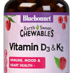 Bluebonnet Nutrition Vitamina D3 E K2 Earthsweet Comprimido