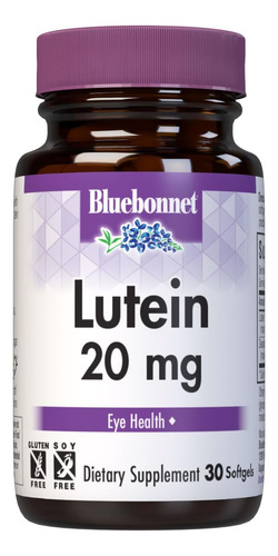 Bluebonnet Nutrition Luteína 20 Mg