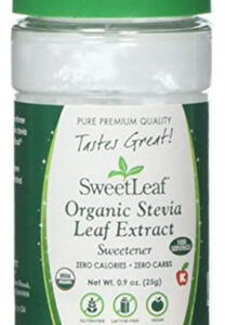 Extrato De Folha De Estévia Orgânica Sweetleaf - Pó De Estév