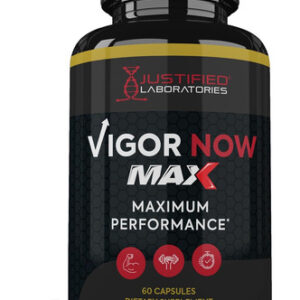 Vigor Now Max 1600mg Fórmula De Saúde Masculina 60 Cápsulas