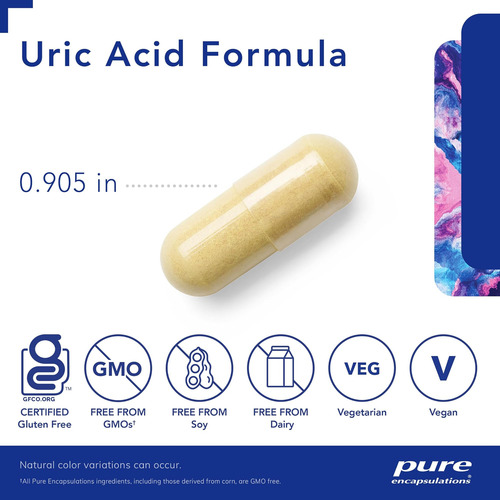Encapsulações Puras - Fórmula De Ácido Úrico - Suplemento Hi - Imagem 3