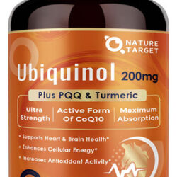 Nature Alvo Ubiquinol Coqmg Softgels Com Pqq E Açafrão, De E