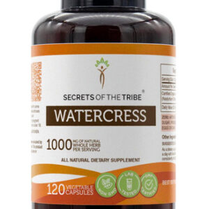 Segredos Da Tribo Agrião 120 Cápsulas, 800 Mg, Agrião (nastu