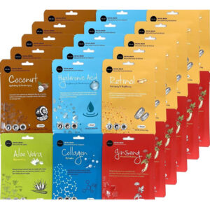 Máscara Facial Celavi Essence Folha De Papel Para Cuidados C