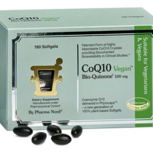 Coq10 Bio-quinona Vegana 100 Mg, 180 Cápsulas Gelatinosas |
