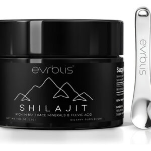 Resina Orgânica Shilajit Do Himalaia Evrblis - Energia Makeu