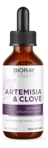 Bioray Artemísia Profissional E Cravo - 2 Fl Oz - Remoção De