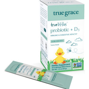Probiótico True Grace True Littles, 30 Pacotes De Palitos Pa