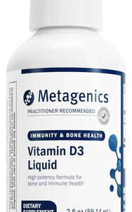 Metagenics D3 Liquid - 2 Fl Oz - Vitamina D3 Líquida - Saúde