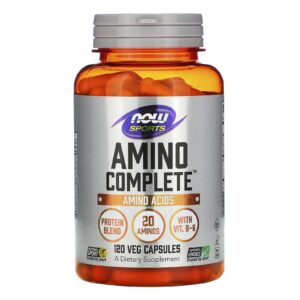 NOW Foods, Esportes, Aminoácidos, Aminoácidos, 120 Cápsulas Vegetais