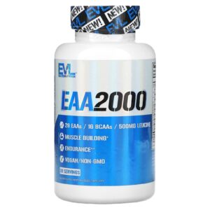 EVLution Nutrition EAA2000 90 Cápsulas Vegetais