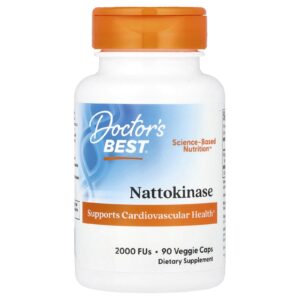 Doctors Best Nattokinase 2.000 UFs 90 Cápsulas Vegetais