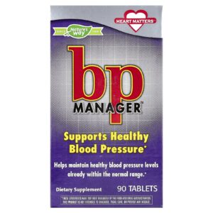 Natures Way BP Management™ 90 Comprimidos