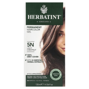 Herbatint Gel de Coloração Permanente 5N Castanho Claro 135 ml (456 fl oz)