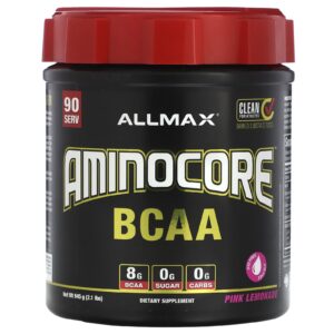 ALLMAX BCAA AMINOCORE™ Limonada Rosa 945 g (21 lb)