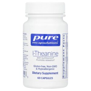 Pure Encapsulations L-Theanine 60 Cápsulas (200 mg por Cápsula)