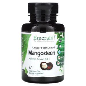 Emerald Laboratories Mangostão 60 Cápsulas Vegetais (600 mg por Cápsula)