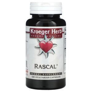 Kroeger Herb Co Rascal 100 Cápsulas Vegetarianas