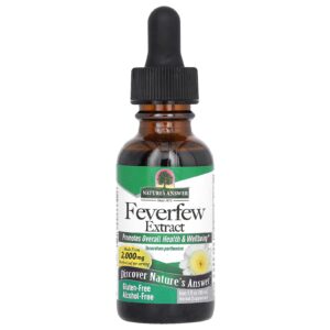Natures Answer Extrato FeverFow Sem Álcool 2.000 mg 30 ml (1 fl oz)
