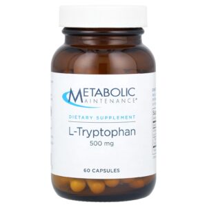 Metabolic Maintenance L-Triptofano 500 mg 60 Cápsulas