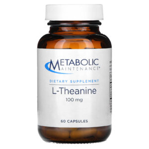 Metabolic Maintenance L-Theanine 100 mg 60 Cápsulas