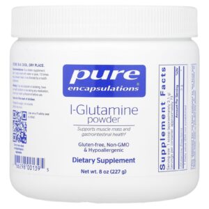 Pure Encapsulations L-Glutamina em Pó 227 g (8 oz)