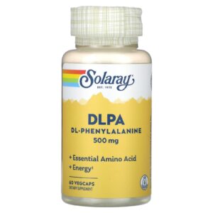Solaray DLPA DL-Fenilalanina 500 mg 60 VegCaps