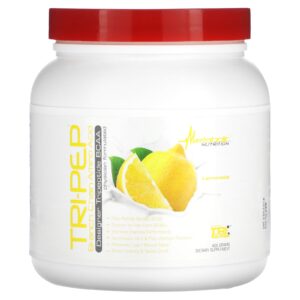 Metabolic Nutrition Tri-Pep Aminoácido de Cadeia Ramificada Limonada 400 g (141 oz)