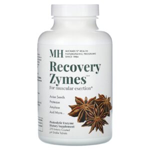 Michaels Health Recovery Zymes 270 Comprimidos com Revestimento Entérico e pH Estável