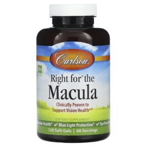 Carlson Right for the Macula 120 Cápsulas Softgel