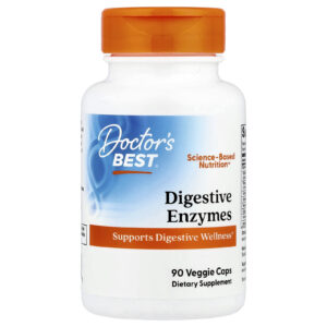 Doctors Best Enzimas Digestivas 90 Cápsulas Vegetais
