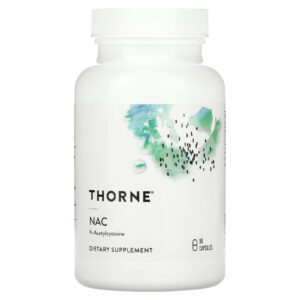 Thorne, NAC, 90 Cápsulas (500 mg por Cápsula)