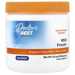 Doctors Best MSM em Pó com OptiMSM® 250 g (88 oz)