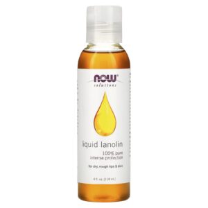 NOW Foods Soluções Lanolina Líquida 4 fl oz (118 ml)