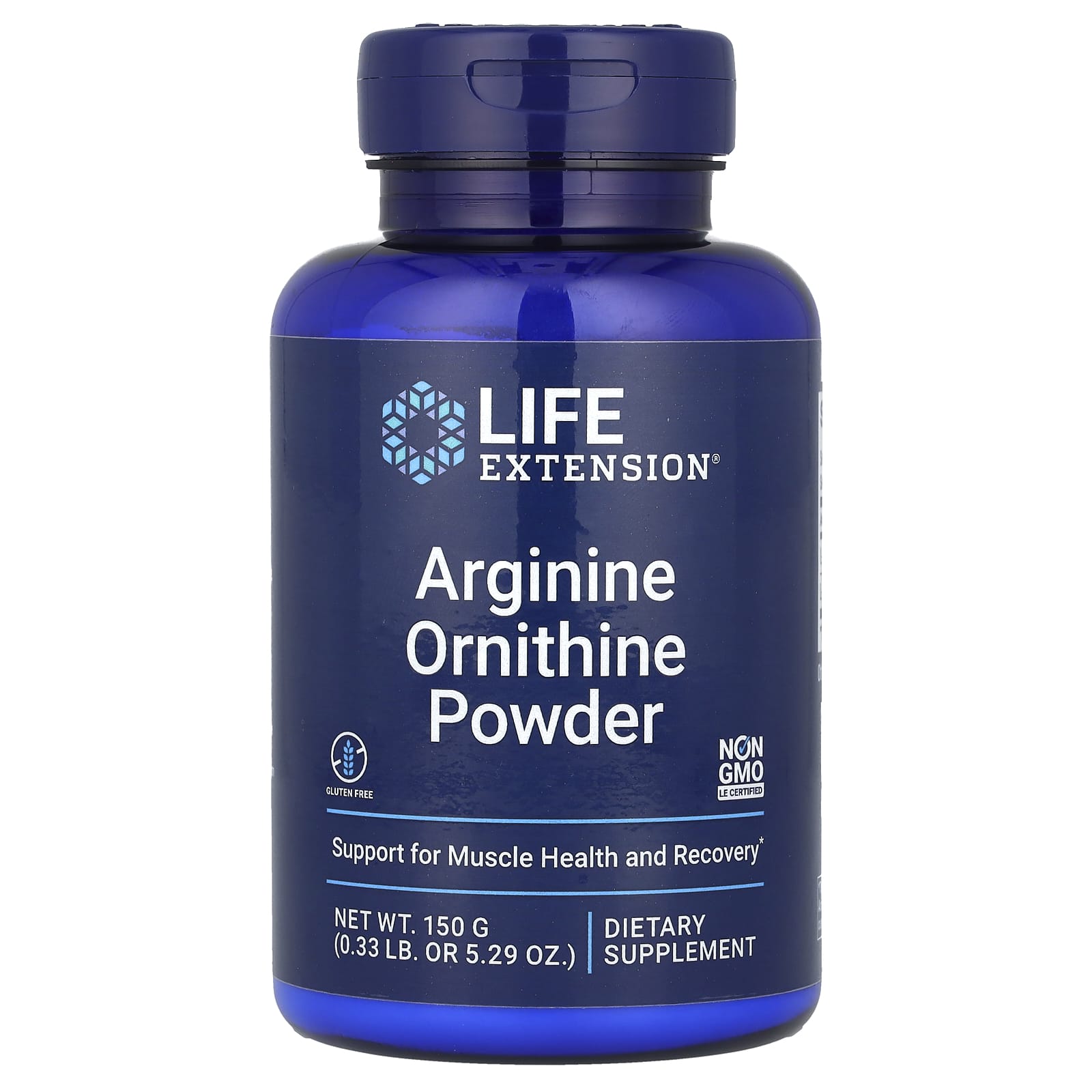Life Extension, Arginina e Ornitina em Pó, 150 g (5,29 oz)