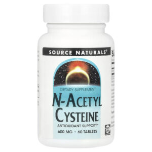 Source Naturals Acetilcisteína 600 mg 60 Comprimidos