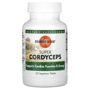 Mushroom Wisdom Super Cordyceps 120 Comprimidos Vegetarianos