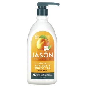 Jason Natural Loção Corporal Damasco Brilhante 16 fl oz (473 ml)