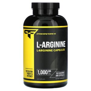 Primaforce L-Arginina 300 Cápsulas (500 mg por Cápsula)